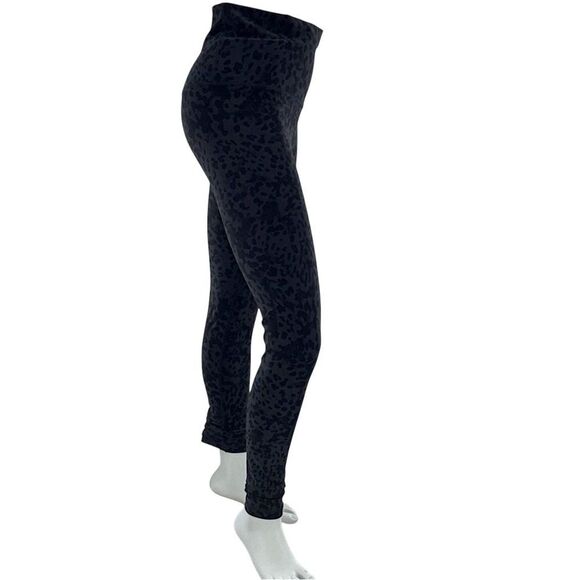 NWT Old Navy S Powersoft Leopard Leggings Extra High Rise Athleisure Gymcore - Picture 3 of 14